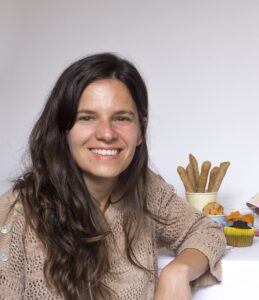 Euge licenciada en nutrición creadora de snacks saludables para bebés